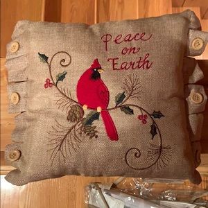 Christmas throw pillow